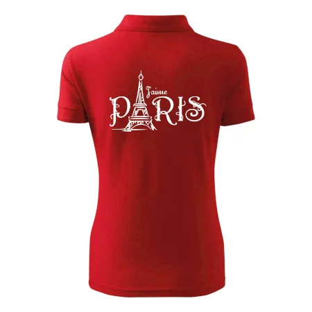 Paris nápis Eiffelovka rovný