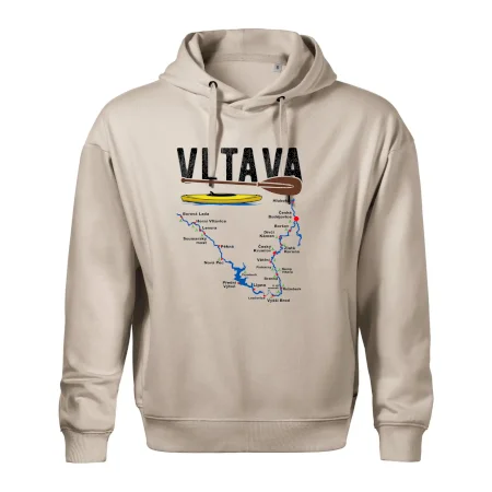 Mapa řeky Vltavy