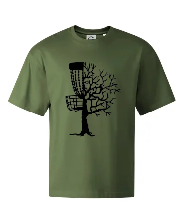 Disc golf pozor strom