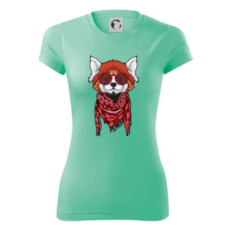Červená panda hipster