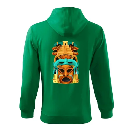 Mayové maska s pyramidou