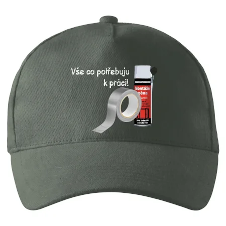 Pěna  a páska - vše co potřebuji k práci