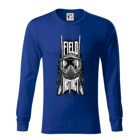 Černobílá maska field instinct paintball