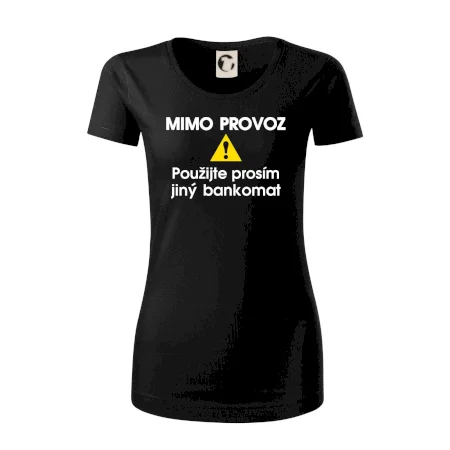 Mimo provoz - použijte jiný bankomat