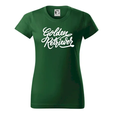 Golden retriever - nápis okrasný