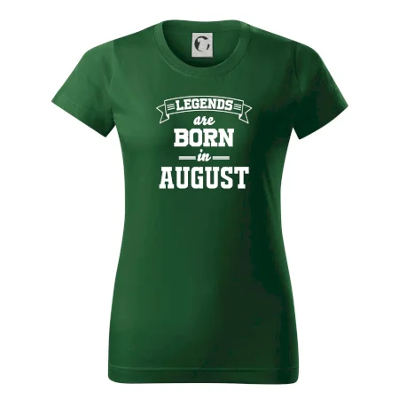 Legends are born in August