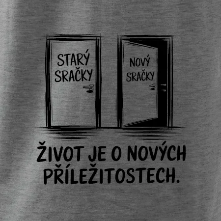 Dveře  - starý sračky - nový sračky