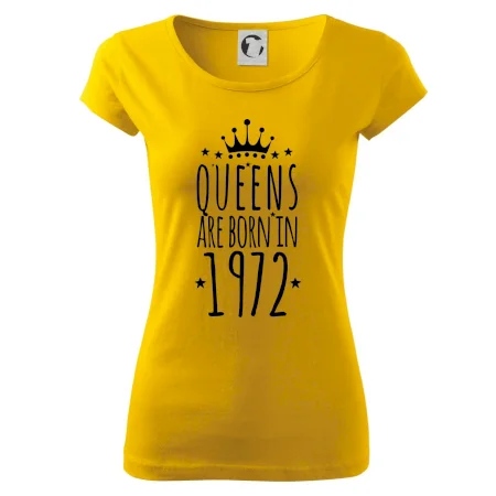 Queens are born in 1972