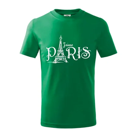Paris nápis Eiffelovka rovný
