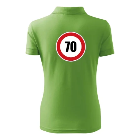 Dopravní značka - omezení rychlosti 70