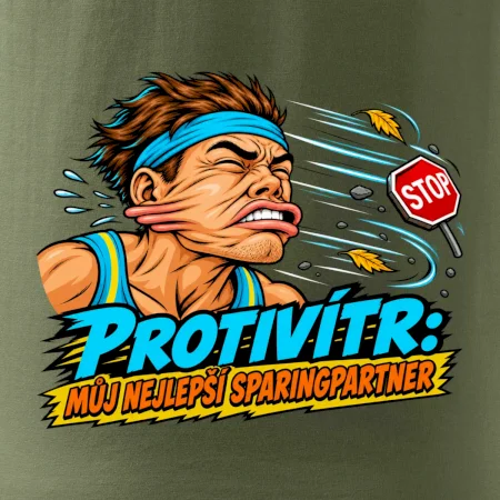 Běžecký protivítr můj sparingpartner