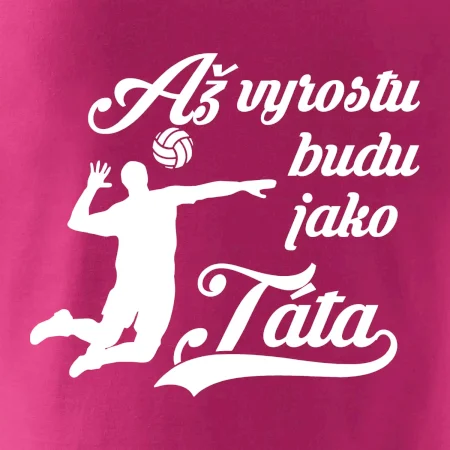 Až vyrostu budu jako táta Volejbal