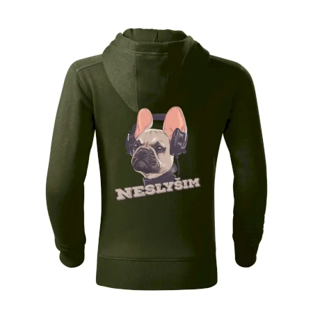 Francouzský buldoček neslyším