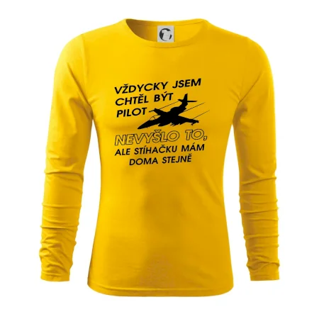 Chtěl jsem být pilot stíhačku mám doma