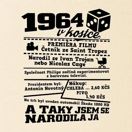 1964 v kostce