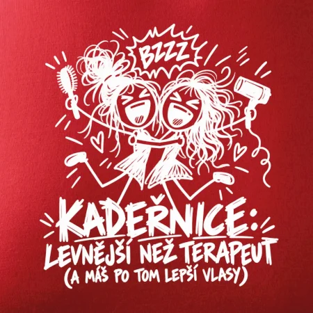 Kadeřnice levnější než terapeut - kreslené