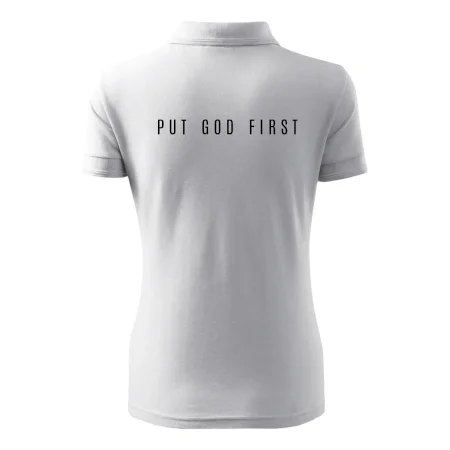 Put God first slabý nápis
