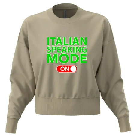 Italian speaking mode - ON