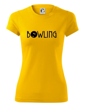 Bowling nápis