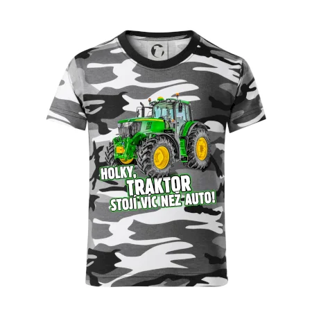 Holky, traktor stojí víc než auto