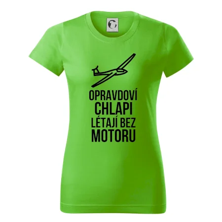 Opravdovi chlapi létají bez motoru