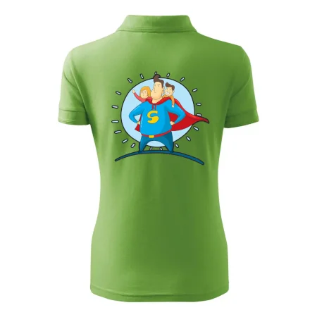 Táta superman - holka a kluk