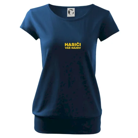 Hasiči - žlutý nápis - váš název sboru