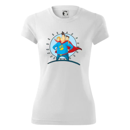 Táta superman - holka a kluk