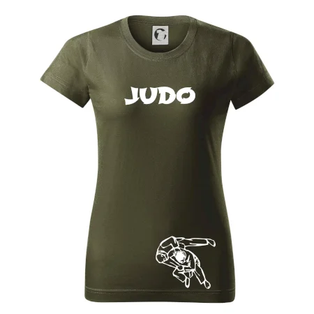 Judo nápis + postavy