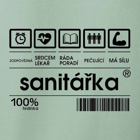 Čárový kód sanitářka