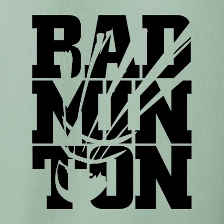 Badminton nápis
