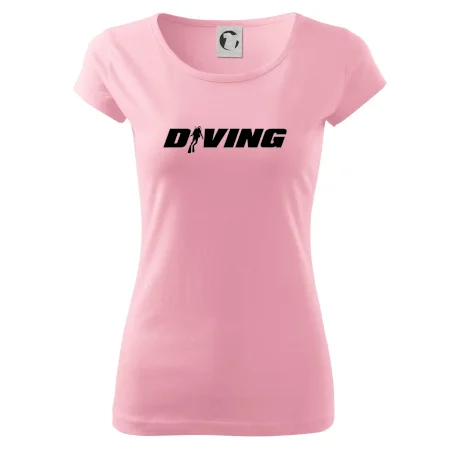 Diving nápis potápěč