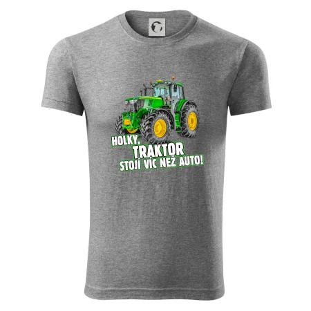 Holky, traktor stojí víc než auto