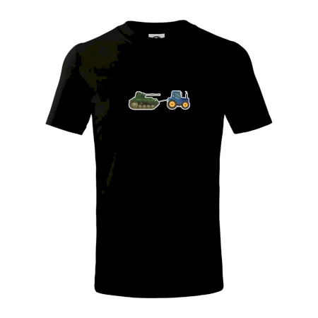 Ukrajinský traktorový pluk ulovil tank