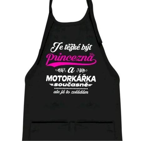 Je těžké být princezna - motorkářka
