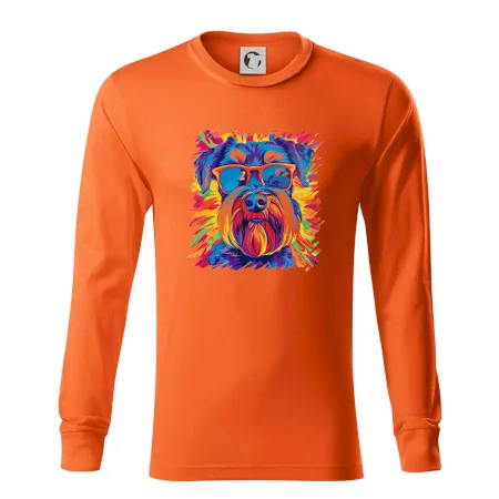 Knírač barevný styl 70s
