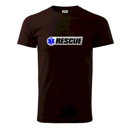 Záchranář rescue kříž modrý