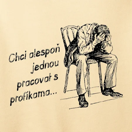 Chci alespoň jednou pracovat s profíkama