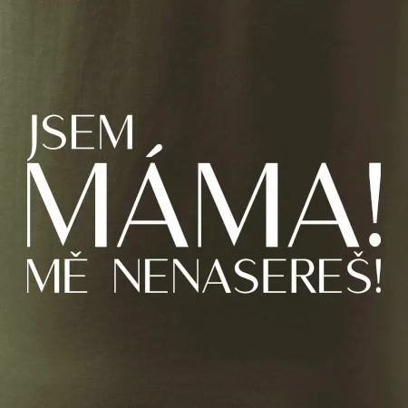 Jsem máma! MĚ NENASEREŠ!