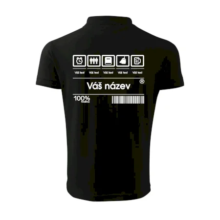 Čárový kód - Vlastní text