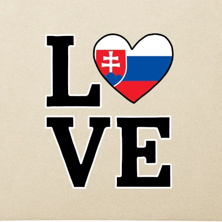Love Slovenská vlajka