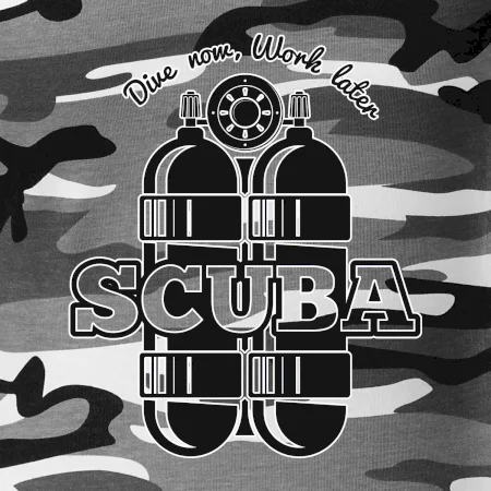 Dive now work later - Scuba