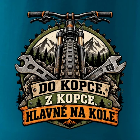 Do kopce z kopce hlavně na kole