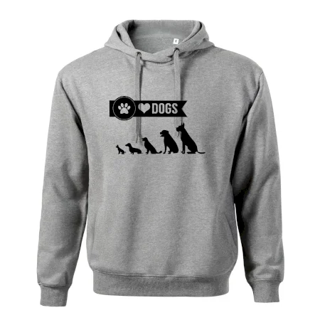 I love dogs - tlapka