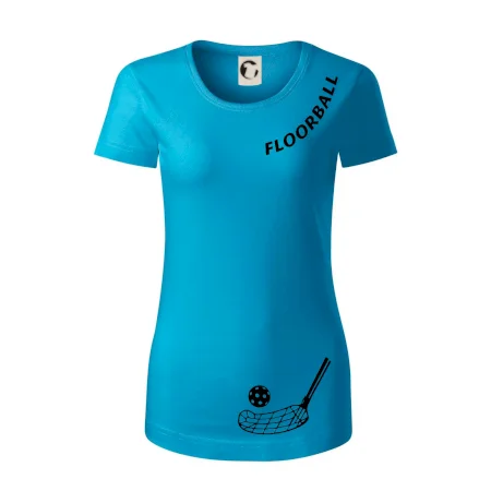 Floorball nápis šikmo