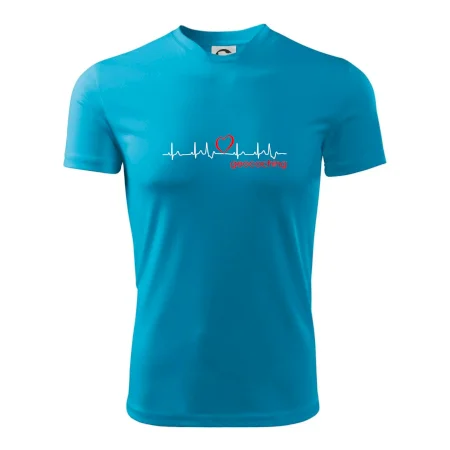 Moje srdce bije pro Geocaching -text