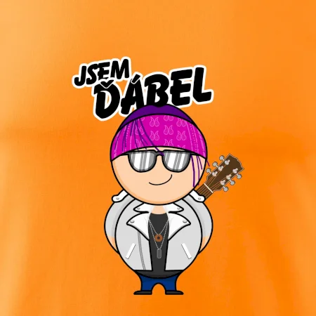 Jsem ďábel muzikant rocker