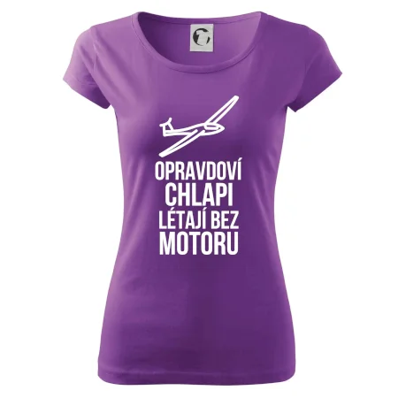 Opravdovi chlapi létají bez motoru