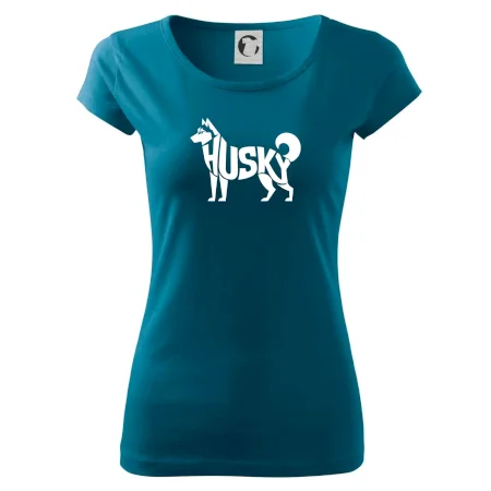 Husky nápis v těle