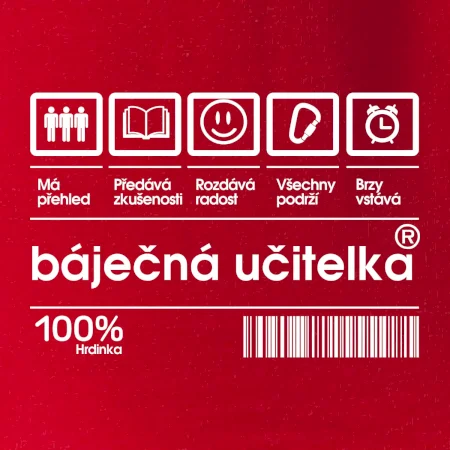 Čárový kód  - Báječná učitelka